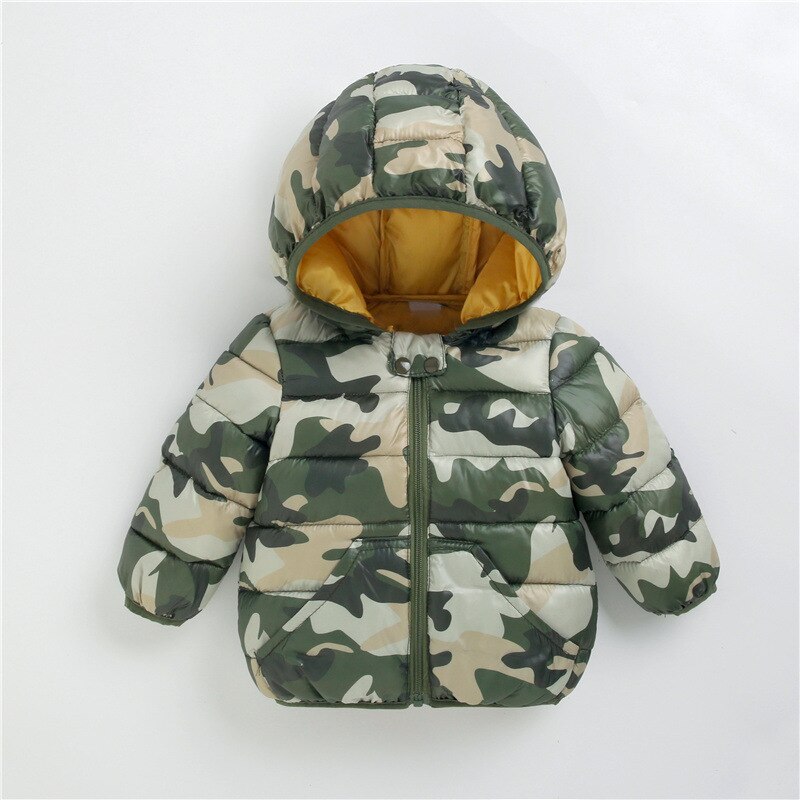 Outdoor Girl Warm Coats Winter Boy Jackets Sport Outerwear Thicken Kids Baby Jackets Children Cotton Jacket Fitness Gym Clothing
